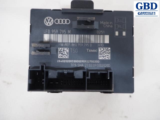 Audi Q5, 2008-2012 (Type I, Fase 1)(|8K0 959 795 C)