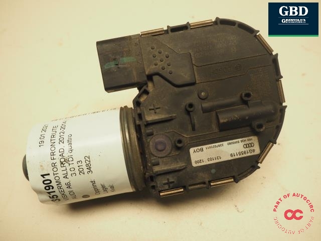 Viskermotor frontrute til Audi A6, Allroad 2012-2014 (Type III, Fase 1) (C7) (C7) (BOSCH|4G1 955 023 A|1 397 220 616|4G1 955 023 C)