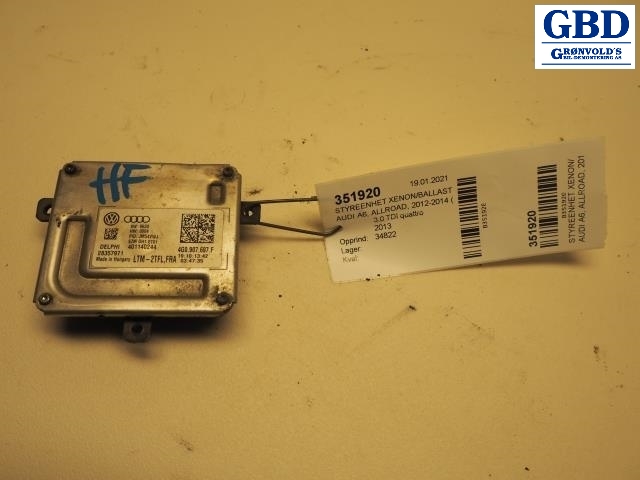 Audi A6, Allroad, 2012-2014 (Type III, Fase 1) (C7)(|4G0 907 697 F )