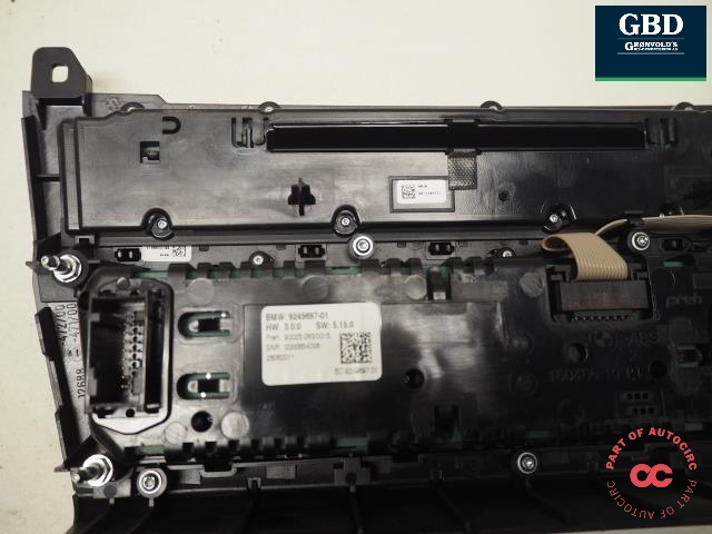 Varmeapparat betjening til BMW 5-Serie 2010-2017 (F10/F11) (F10/F11) (61 31 9 290 742|61 31 9 328 425|9249697-01)
