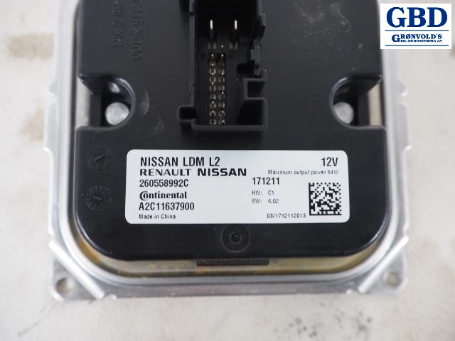 Nissan Leaf, 2018- (Type II) (260558992C)