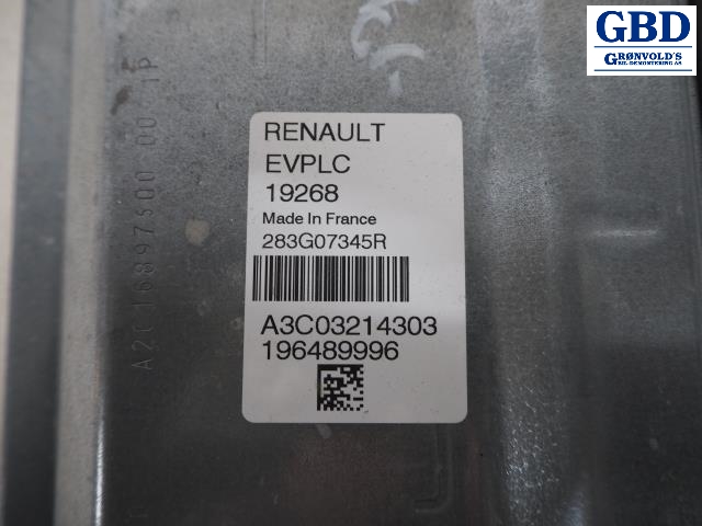 Renault Zoe, 2019- (Fase 2) (283G07345R|A3C03214303)