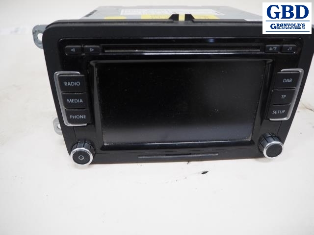 VW EOS, 2006-2013(BLAUPUNKT|8157647240360--3C8035195A)