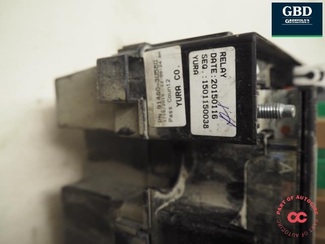 Sikringsboks motorrom til Kia Sportage 2010-2016 (Type III)  (91241-3U370|91480-3U580|)