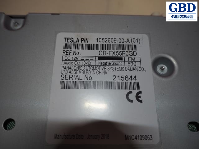 Tesla Model S, 2016-2021 (Fase 2) (1052609-00-A)