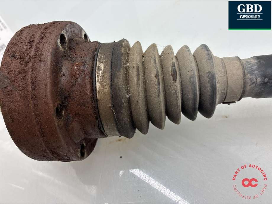 Drivaksel venstre bak, diesel/automat til Audi A6, Allroad 2008-2011 (Type II, Fase 2) (C6) (C6) (4F0 501 203|4F0 501 203 X|)