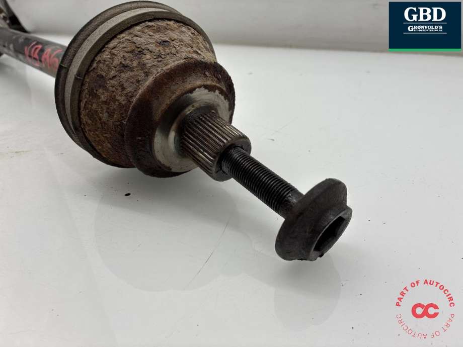 Drivaksel venstre bak, diesel/automat til Audi A6, Allroad 2008-2011 (Type II, Fase 2) (C6) (C6) (4F0 501 203|4F0 501 203 X|)