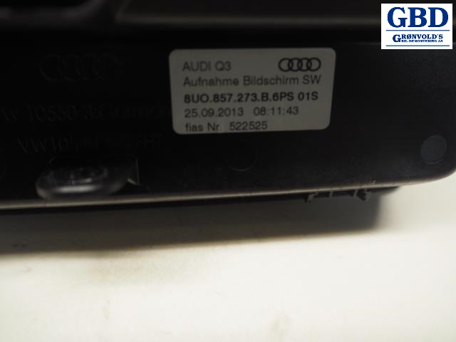 Audi Q3, 2011-2014 (Type I, Fase 1) (8U0 919 603 A |8U0 857 273 B)