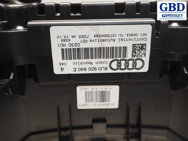 Audi Q3, 2011-2014 (Type I, Fase 1) (8U0 920 940 E)