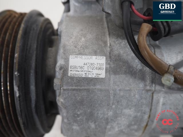 Aircondition kompressor til Mercedes A-Klasse 2012-2018 (W176) (W176) (DENSO|A 003 830 45 60|A 003 830 45 60 80|4472807100)