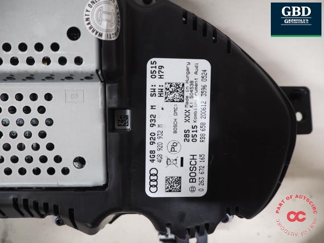 Audi A6, 2011-2014 (Type IV, Fase 1) (C7) (BOSCH|4G8 920 932 M|4G8 920 932 MX)