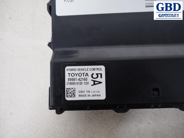 Toyota RAV4, 2019- (Type V) (89981-42160)