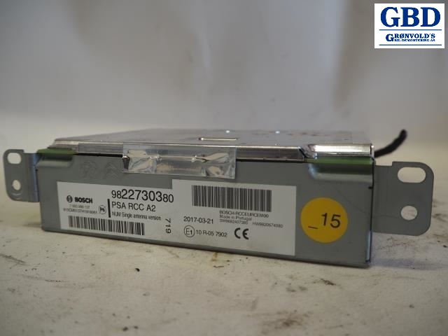 Peugeot 2008, 2013-2019 (Type I) (BOSCH|16 237 801 80|9822730380)