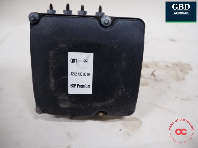 ABS sentral til Mercedes E-Klasse 2009-2013 (Fase 1) (W212) (W212) (A 212 431 19 12|A 212 431 19 12 80|A 212 430 00 07)