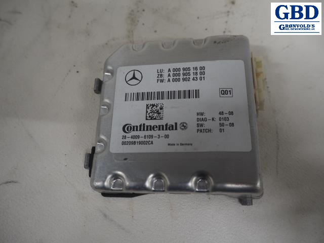 Mercedes E-Klasse, Coupe/Cab, 2009-2013 (C207, Fase 1)(CONTINENTAL|A 000 905 16 00)