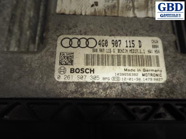 Audi A6, 2011-2014 (Type IV, Fase 1) (C7) (BOSCH|4G0 990 990 F|4G0 907 115 D)