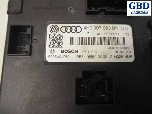 Audi A6, 2011-2014 (Type IV, Fase 1) (C7) (4H0 907 063 CG|4H0 907 063 BN)