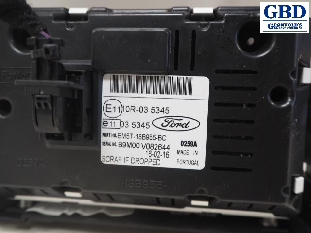 Ford Transit Connect, 2013-2018 (Type II, Fase 1) (FOMOCO|2014481|EM5T-18B955-BD|EM5T-18B955-BC)