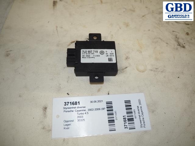 Porsche Cayenne, 2002-2006 (9PA, Fase 1)(DELPHI|7L0907719)