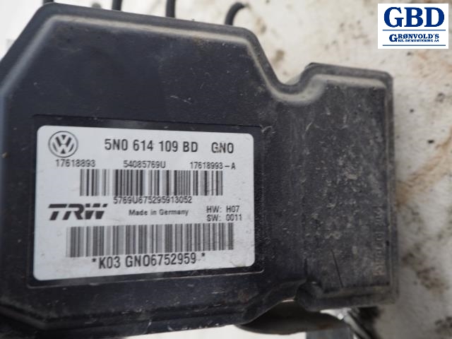 VW Tiguan, 2011-2016 (Type I, Fase 2) (5N0 614 109 BK)