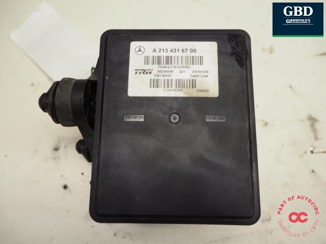 ABS sentral til Mercedes E-Klasse 2016-2023 (W213) (W213) (A 213 431 61 01|A 213 431 51 01| A 213 43|A 213 431 67 00)
