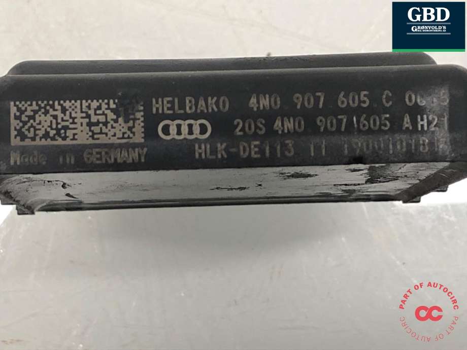 Styreenhet diverse til Audi e-tron 2018-->>  (4N0 907 605 C|)