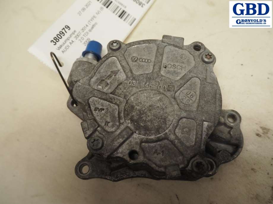 Audi A4, 2007-2014 (Type IV) (B8)(|03L 145 100 F)