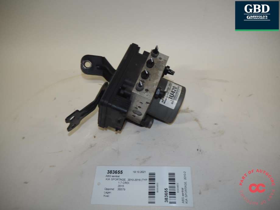 ABS sentral til Kia Sportage 2010-2016 (Type III)  (58920 3U420|BE6003O403  58920-3U420|)