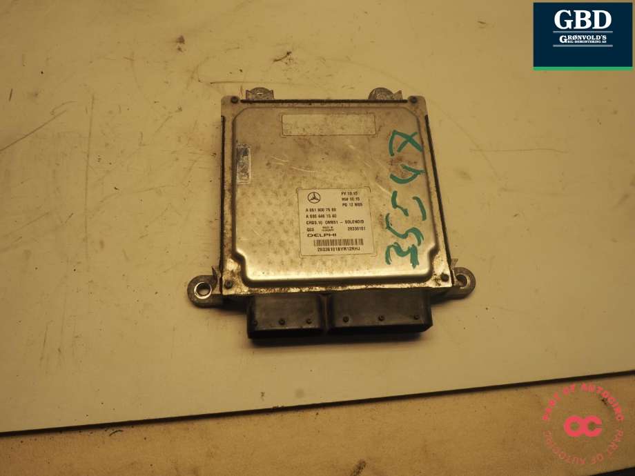 Styreenhet motor til Mercedes E-Klasse 2009-2013 (Fase 1) (W212) (W212) (DELPHI|A 651 900 75 00|A 651 900 75 00 80|)