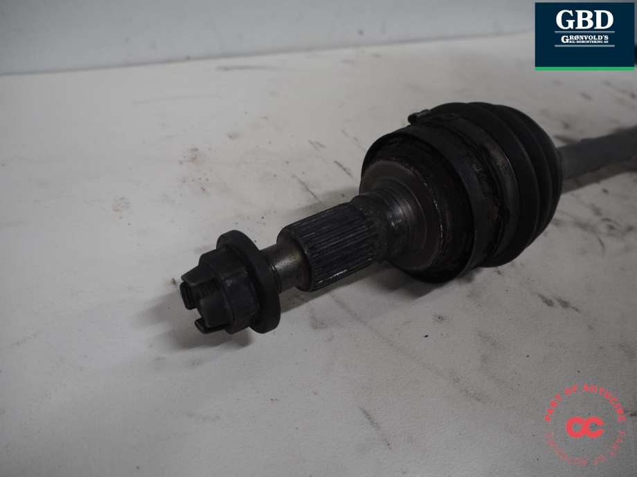 Drivaksel venstre foran, bensin/automat til Porsche Panamera 2009-2017 (Type I) (970) (970) (970 349 038 03|970 349 038 06|)