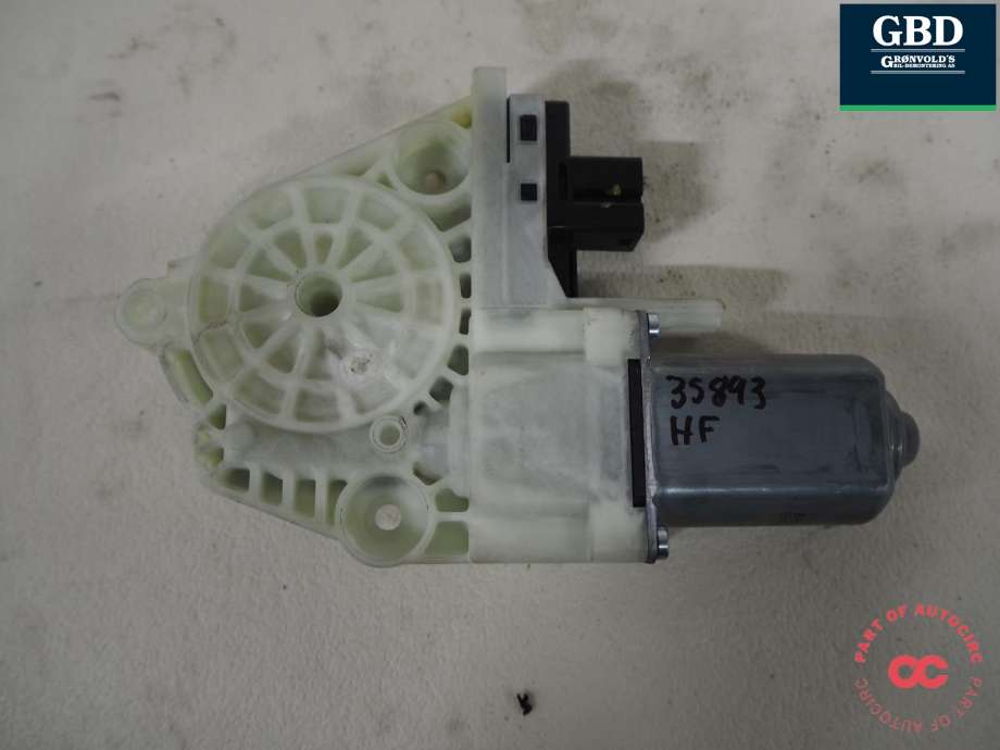 Ruteheis, kun motor, høyre foran til Porsche Panamera 2009-2017 (Type I) (970) (970) (BROSE|970 624 102 01|970 624 102 02|924206-100)