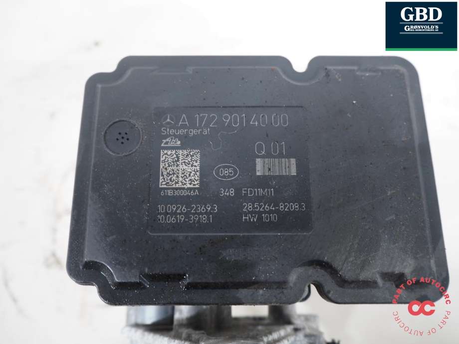 ABS sentral til Mercedes C-Klasse 2011-2014 (Fase 2) (W204) (W204) (ATE|A 172 431 39 12|A 172 431 44 12|A 172 431 37 12)