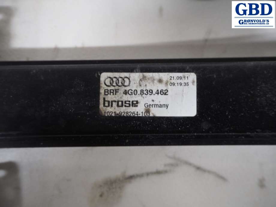 Audi A6, 2011-2014 (Type IV, Fase 1) (C7) (BROSE|4G0 839 462|4G0 839 462 )