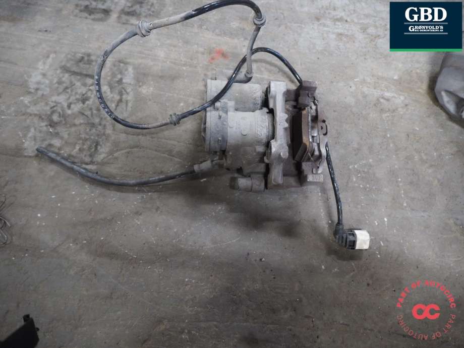 Bremsecaliper venstre bak, elektrisk til Mercedes C-Klasse 2018-2021 (Fase 2) (W205) (W205) (A 205 423 03 81|A 205 423 03 81 80|)