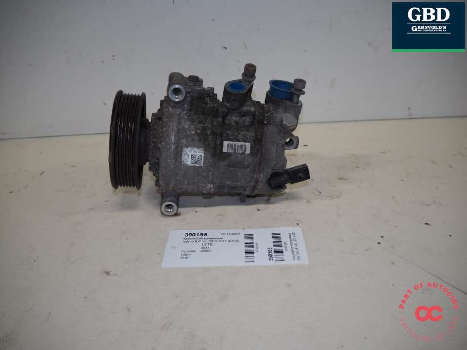 VW Golf VII, 2012-2017 (Fase 1) (5Q0 820 803 F|5Q0820803  447150-4204)