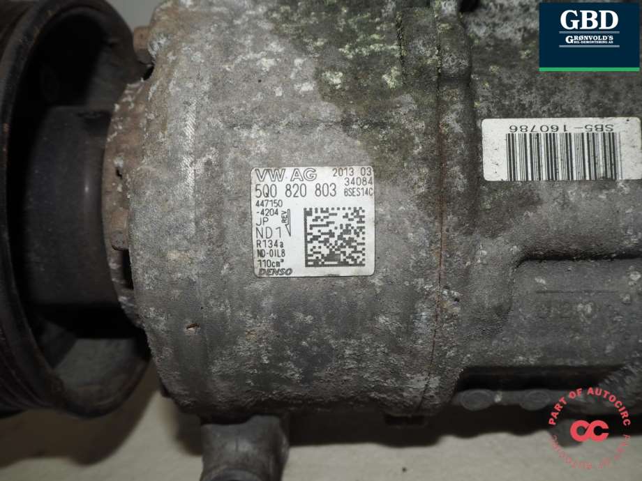 VW Golf VII, 2012-2017 (Fase 1) (5Q0 820 803 F|5Q0820803  447150-4204)