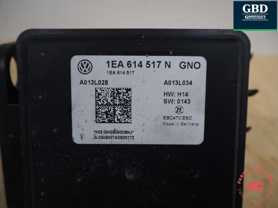 VW ID.3, 2020- (VW|1EA 614 517 AA|1EA 907 379 AA)