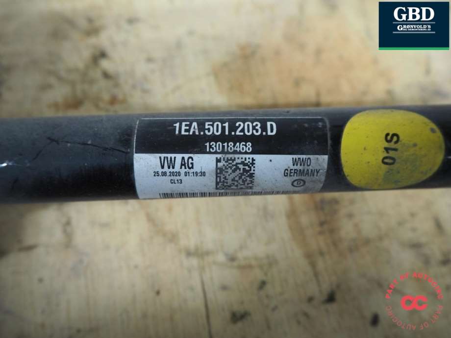 VW ID.3, 2020- (1EA 501 203 D|1EA 501 203 G)