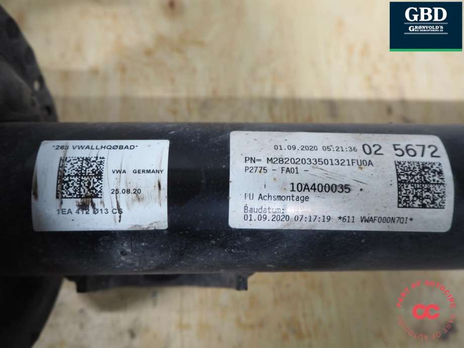 VW ID.3, 2020- (1EA 413 023 AD|5Q0 411 105 FS)