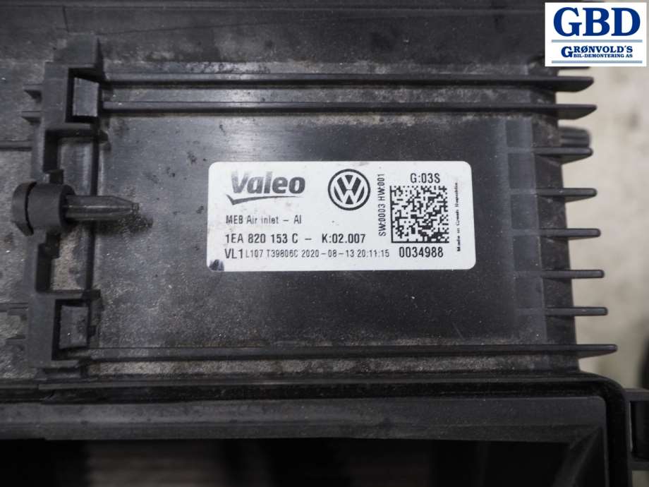 VW ID.3, 2020- (VALEO|1EA 820 155|1EA 820 153 C)