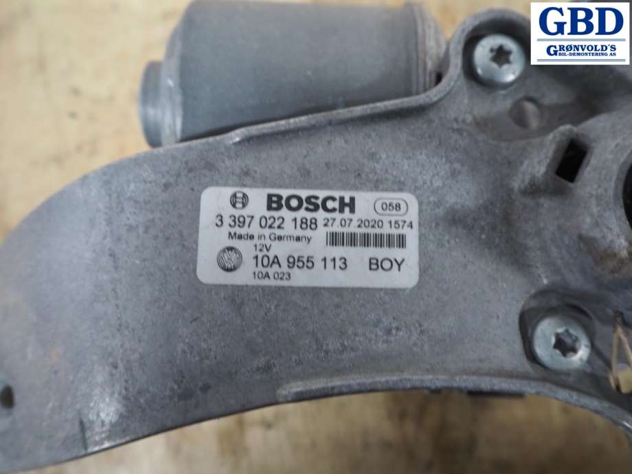 VW ID.3, 2020- (BOSCH|10A 955 113|10A 955 113 A|1397226009|10A955199)