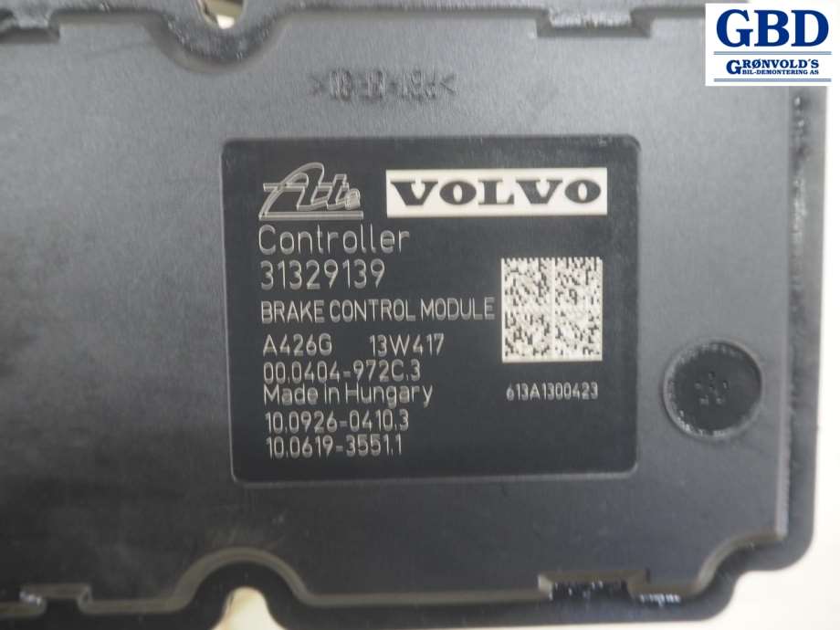 Volvo XC70, 2014-2016 (Type II, Fase 2) (ATE|31329140|A426G 13W417|31329139|10.0926-0410.3)