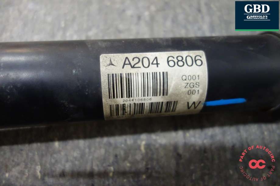 Mellomaksel bakre til Mercedes GLK 2008-2015 (X204) (X204) (A 204 410 68 06|A 204 410 68 06 80|)
