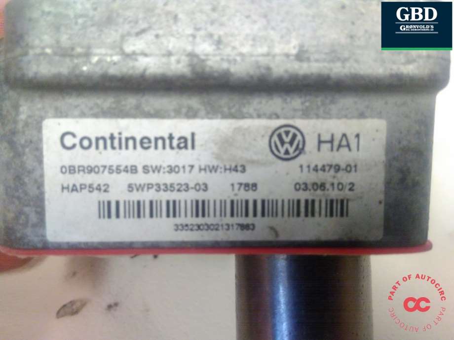 Škoda Octavia, 2009-2013 (Type II, Fase 2) (VW|0BR 598 554 C|0BR 598 554 A)
