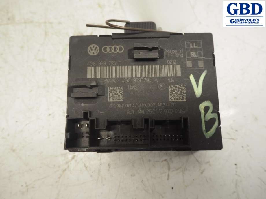 Audi A7, 2010-2014 (Type I, Fase 1)(|4G8 959 795 D)