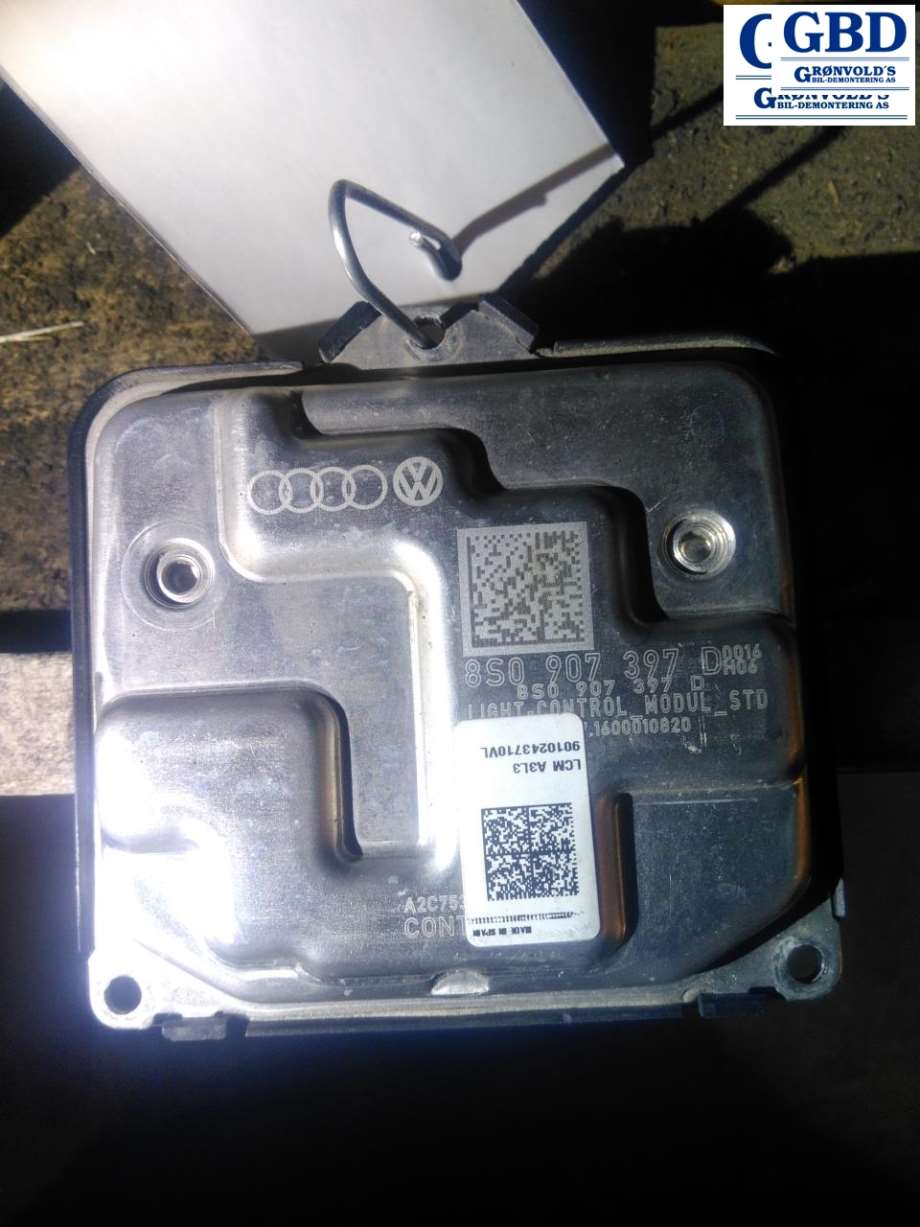 Audi A3, 2016-2020 (Type III, Fase 2) (8S0 907 397 D)