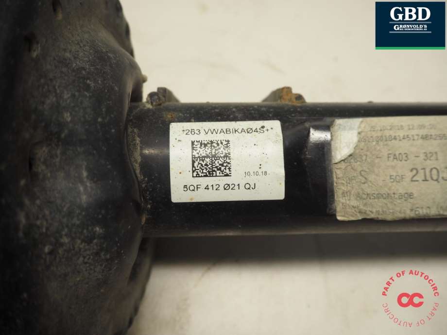 VW Tiguan, 2016-2020 (Type II, Fase 1) (5QF 412 021 QJ|5QF 413 031 BM)