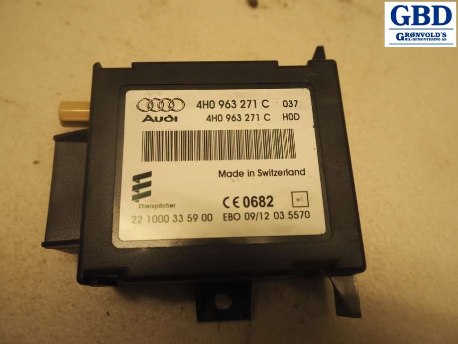 Audi A6, 2011-2014 (Type IV, Fase 1) (C7) (4H0 963 271 C)