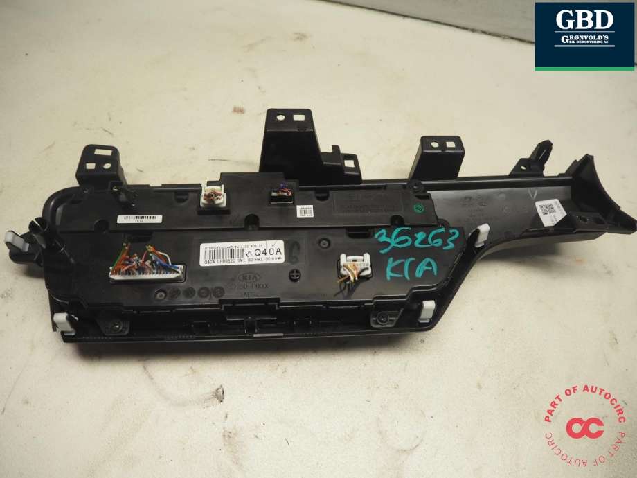 Varmeapparat betjening til Kia Sportage 2016-2021 (Type IV)  (97250F 1400AK5|)