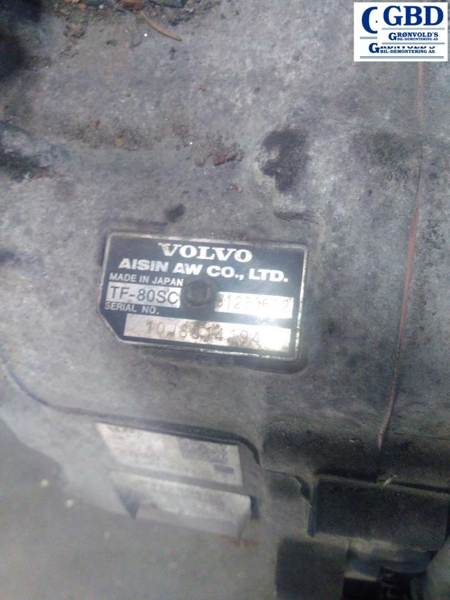 Volvo XC60, 2008-2013 (Type I, Fase 1) (36050943|31280602)